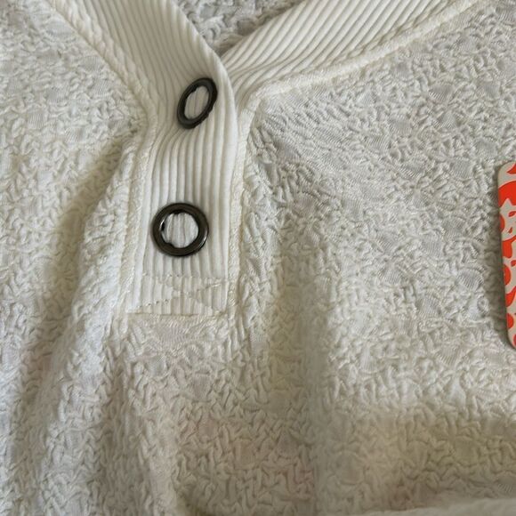 FP Movement Recovery Layer Top, White Combo, Size Small, NWT - Picture 12 of 13